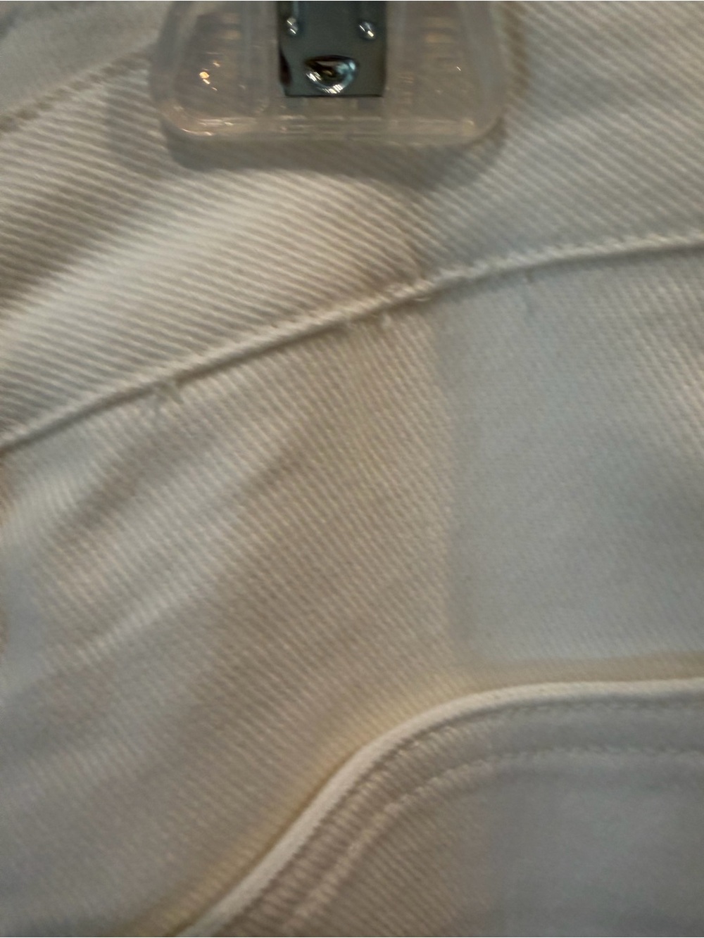 NWT Entro Off White Flared Jeans Size Large - Picture 13 of 16